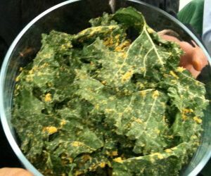 Nacho ‘Cheese’ Kale Chips