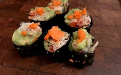 Sweet and Spicy Raw Food Sushi Pate by Teriann Rafal